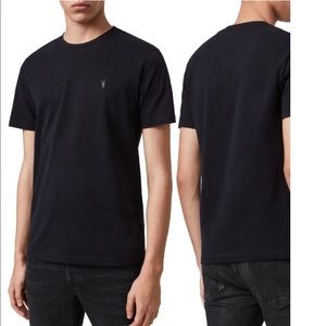 Men’s All Saints Black Short Sleeve Tee| Regular fit